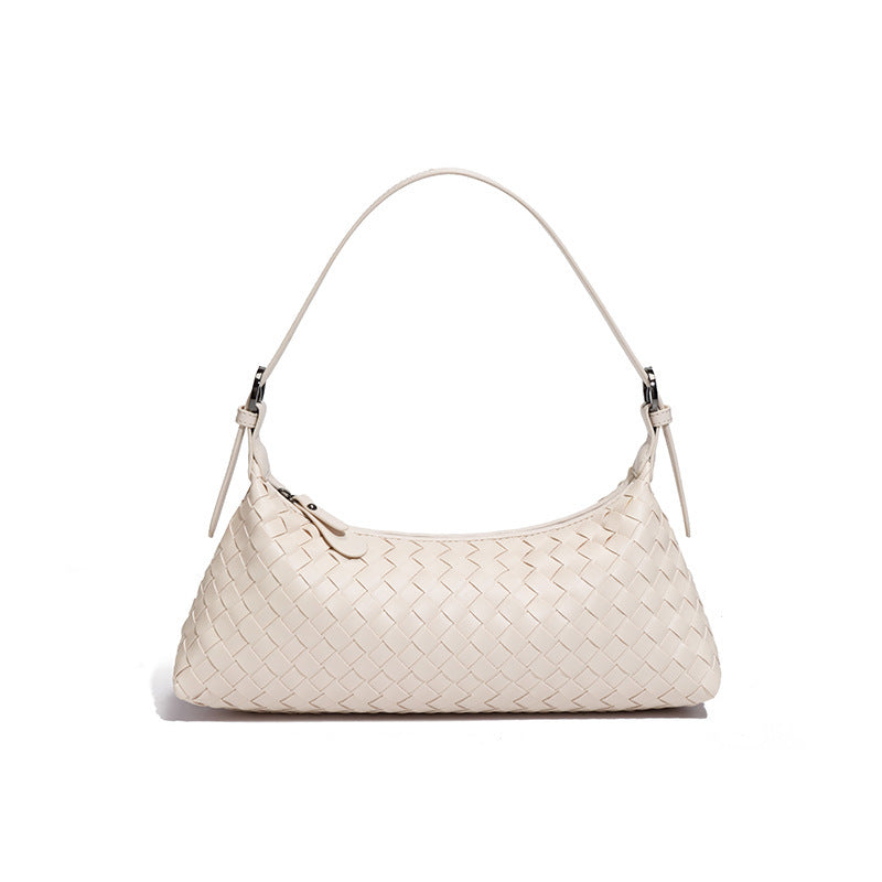 Women's Hand-woven Fashion Selenodont Light Luxury Woven Women's Messenger Bag