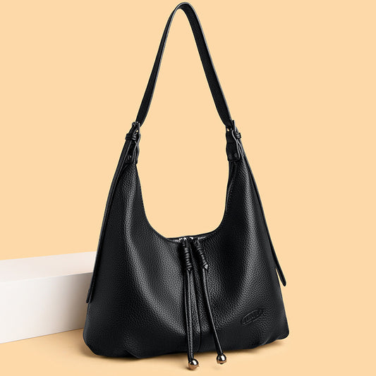 Women's High-grade Idle Style Retro Large Capacity Tote Bag