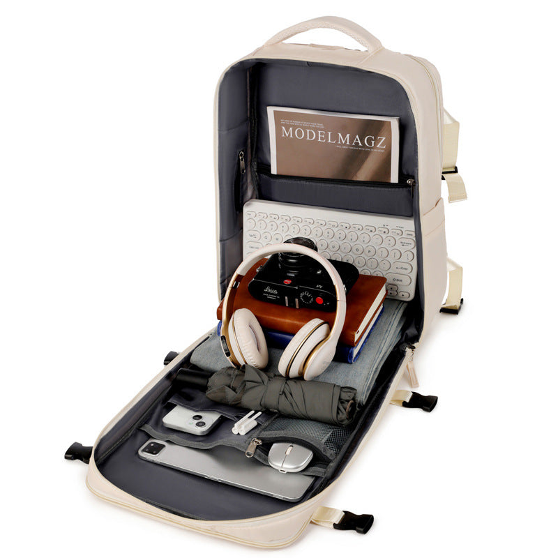 Women's & Men's Business Simple Trip Large Capacity Waterproof Luggage