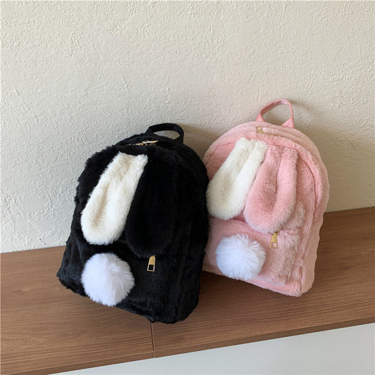 Cute Rabbit Ears Korean Large Capacity Bags