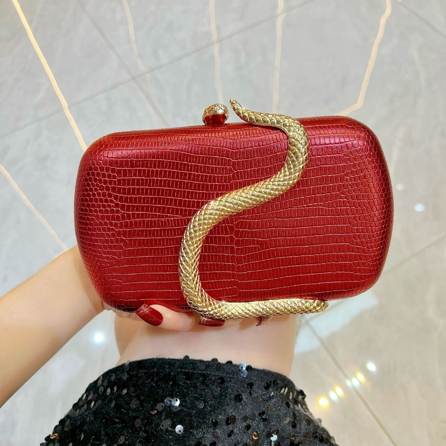 Light Luxury High-grade Clutch Fashion Banquet Dinner Bag