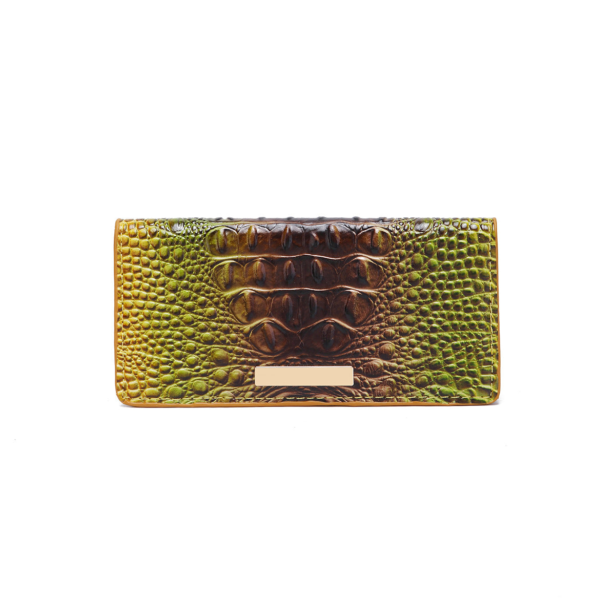 Women's Fashion Retro Crocodile Pattern Brahmin Women's Clutch