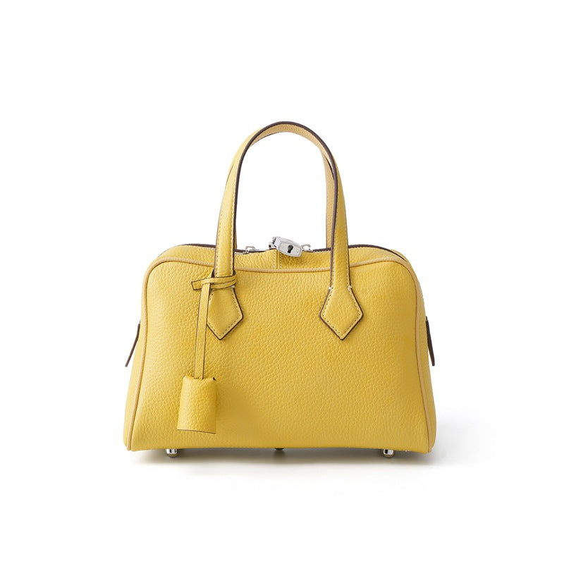 Women's Pillow Fashion High-grade One Genuine Leather Large Women's Handbag