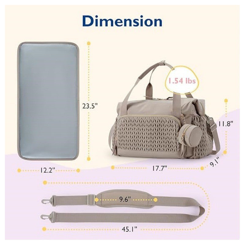 Diaper Large Capacity Delivery Hospital Pacifier Women's Handbag