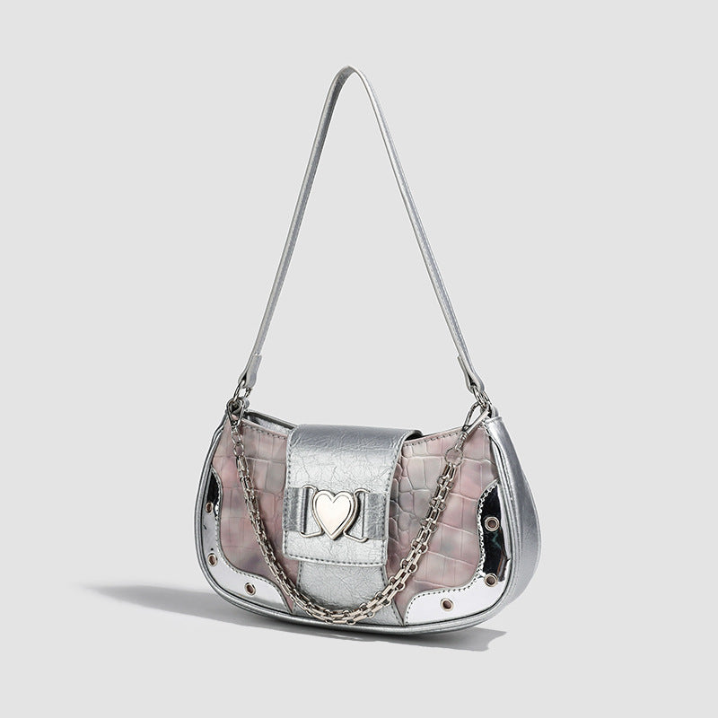 Retro Sweet Cool Hot Style Underarm Versatile Women's Shoulder Bag
