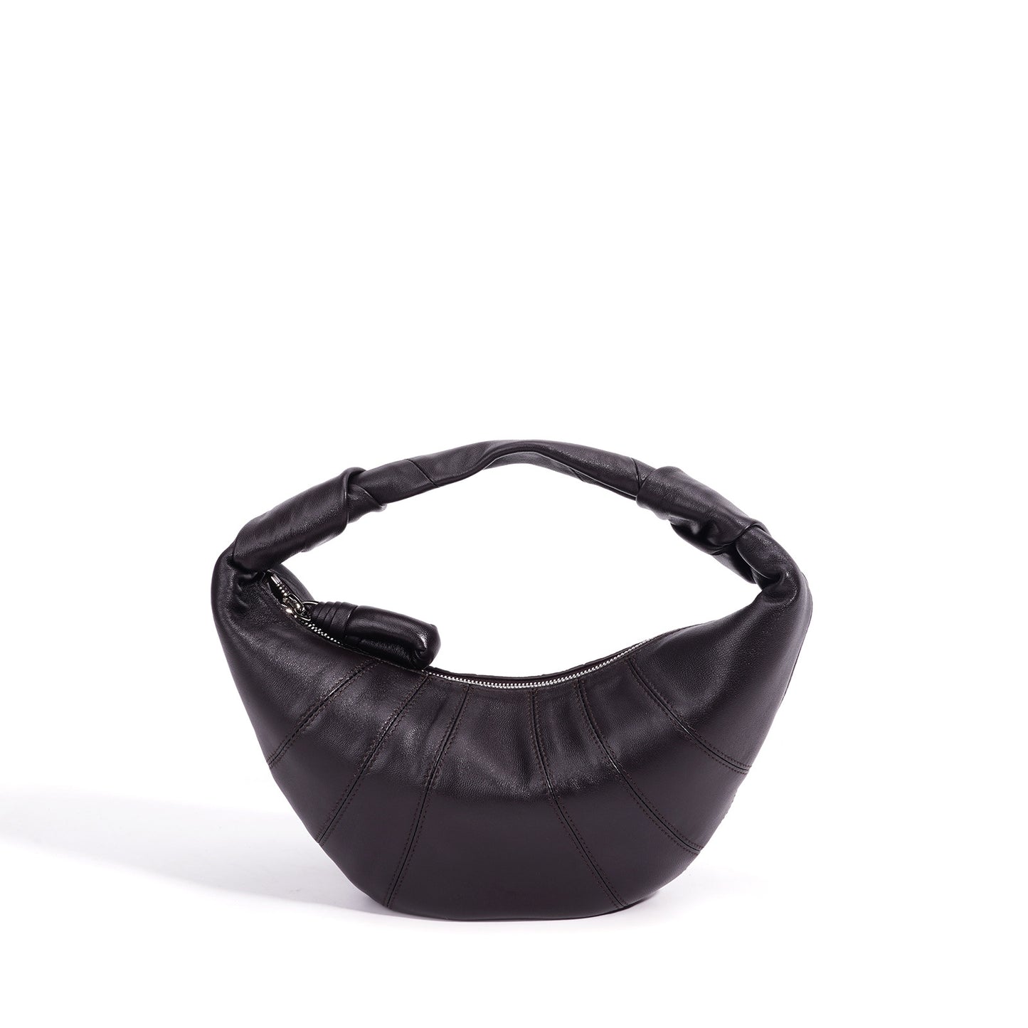 Niche Design Croissant Kosong Sheepskin Dumpling Women's Clutch