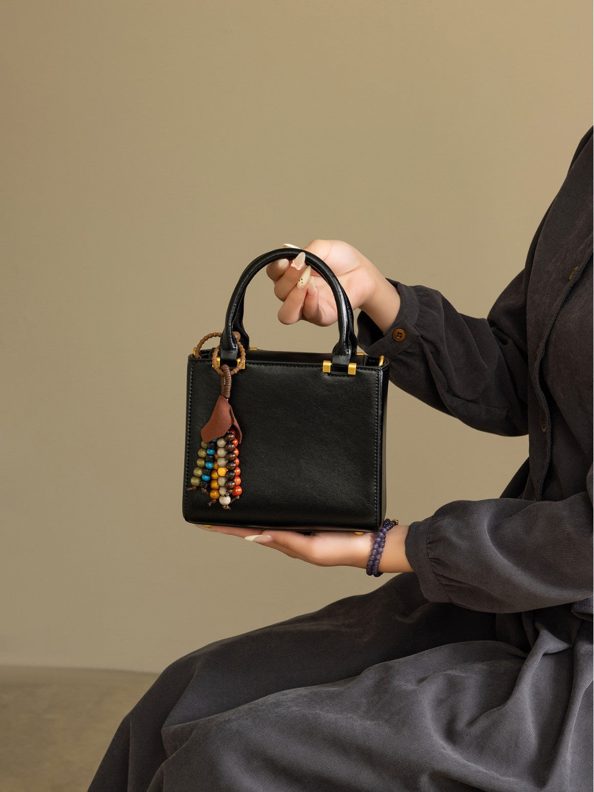 Women's Date Versatile Niche Advanced Texture With Pendant Bags