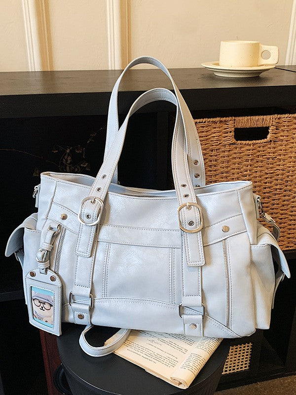 Style Large Capacity Totes Trendy Personality Underarm Bag
