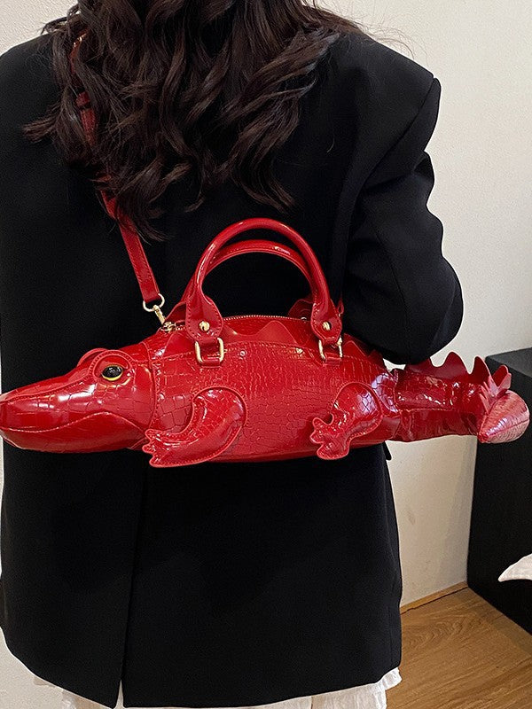 Funny Shaped About Posture Design Three-dimensional Women's Messenger Bag