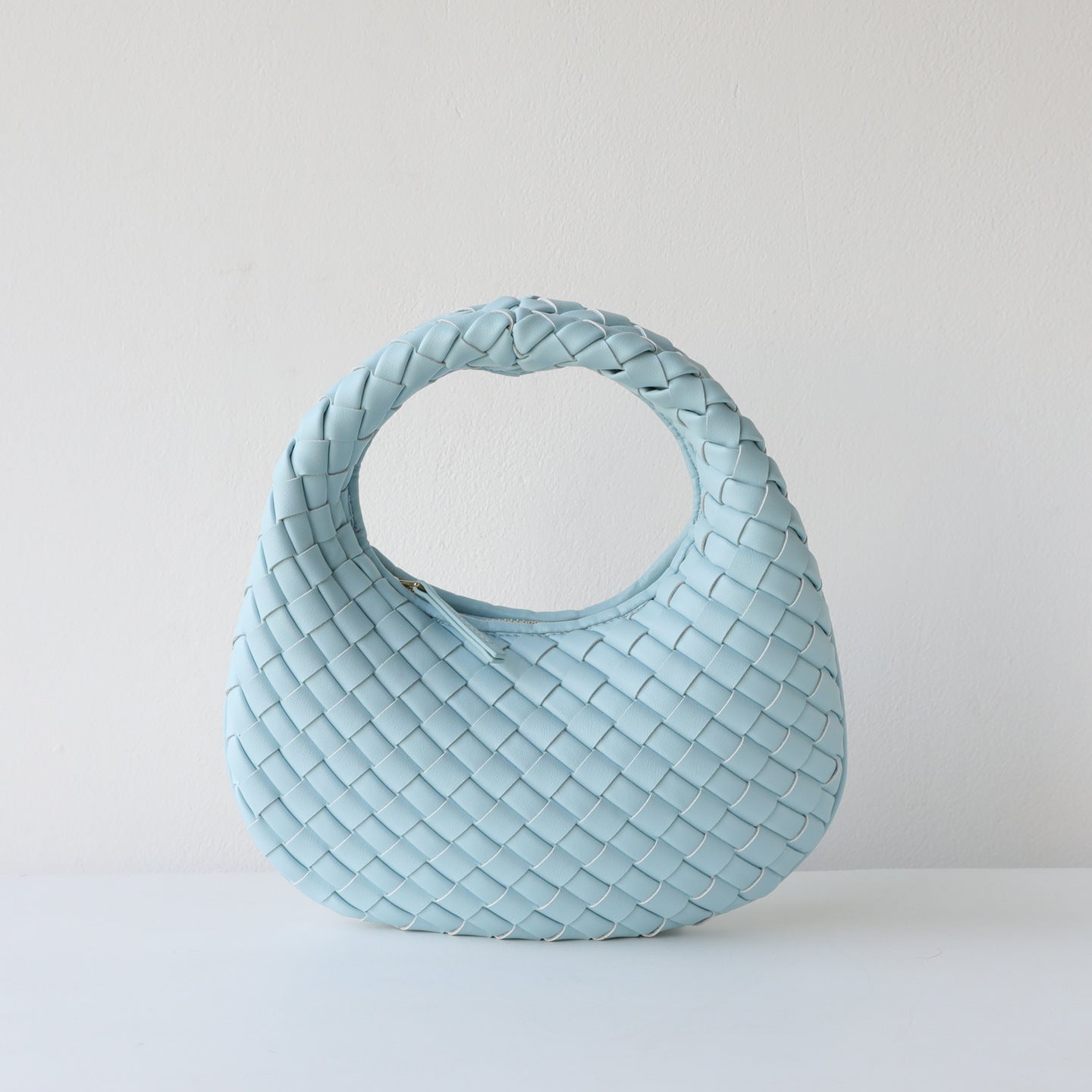 Fashion Hand-woven Dumpling Genuine Leather Versatile Women's Handbag