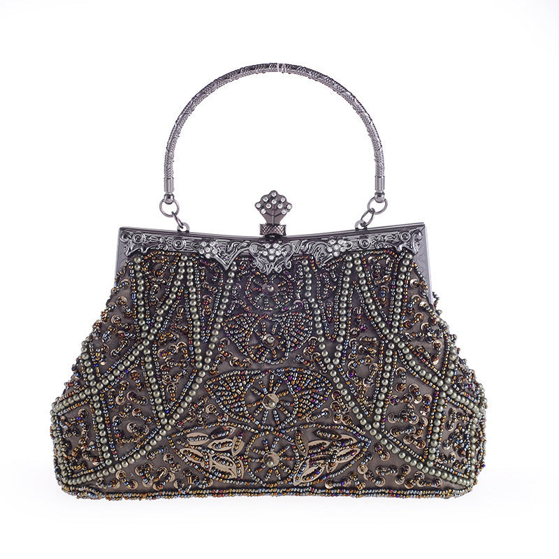 Beaded Embroidered Wear Portable Classic Cheongsam Perfect Match Dinner Bag