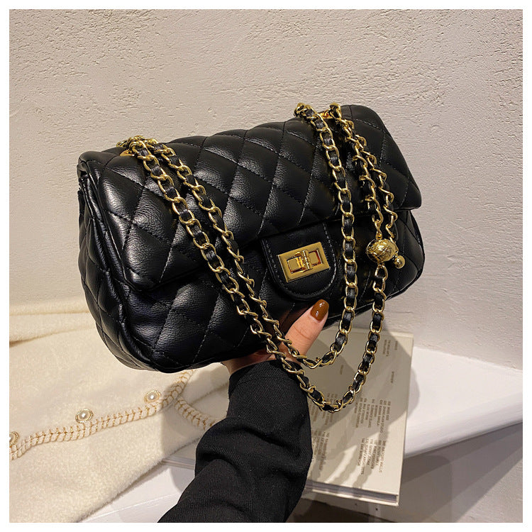 Classic Style Imitation Leather Sheepskin High-grade Chain Korean Fashion Bags