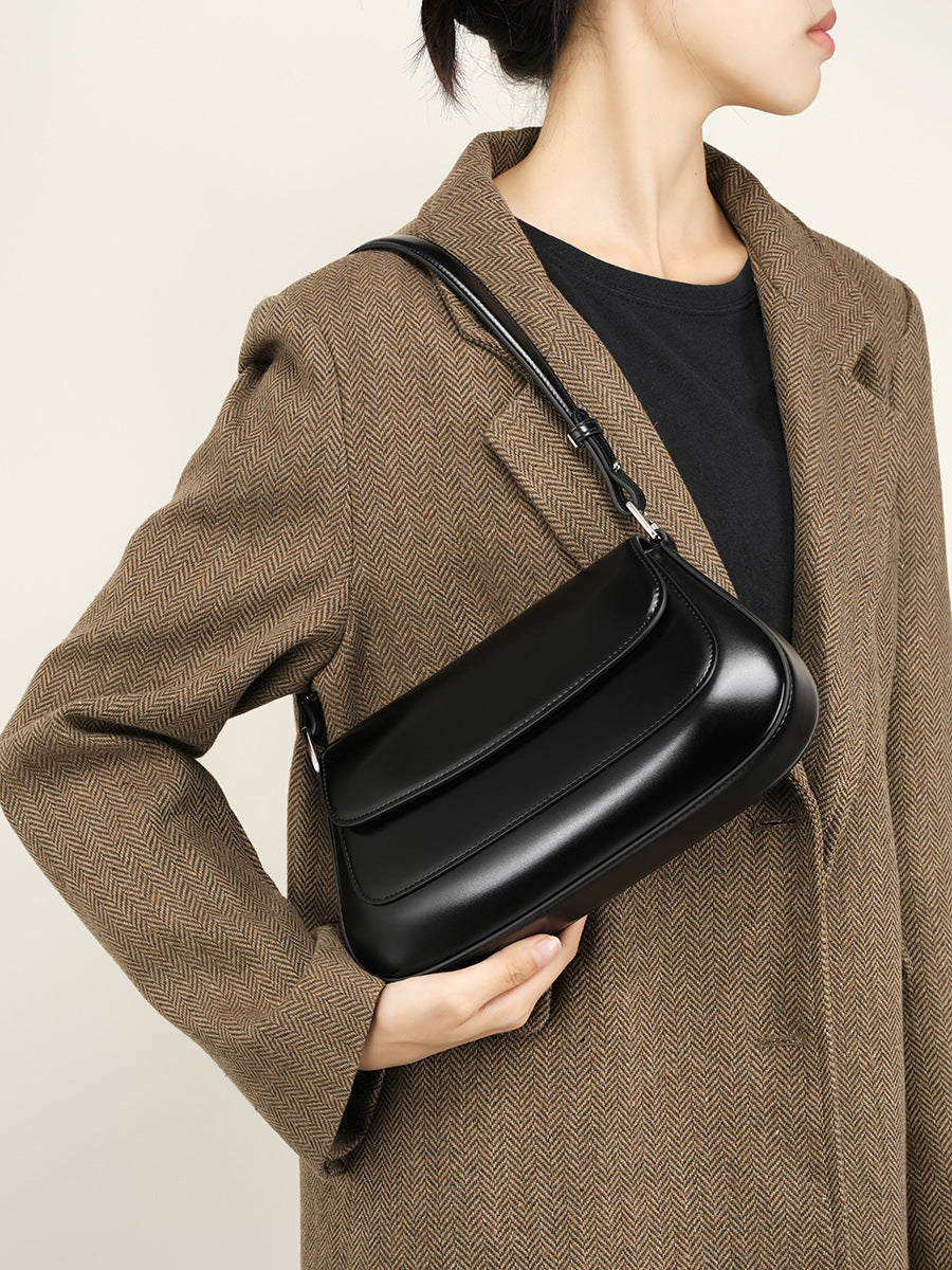 Women's Tide Genuine Leather High-grade Fashion Underarm Women's Shoulder Bag