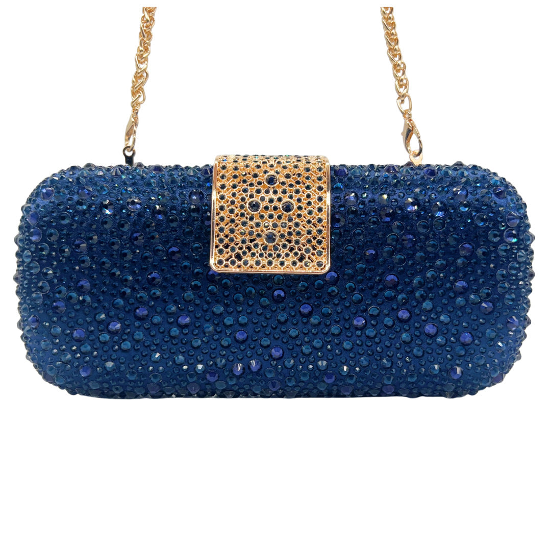 Women's Diamond Shiny Luxury Rhinestone Clutch Party Evening Bags