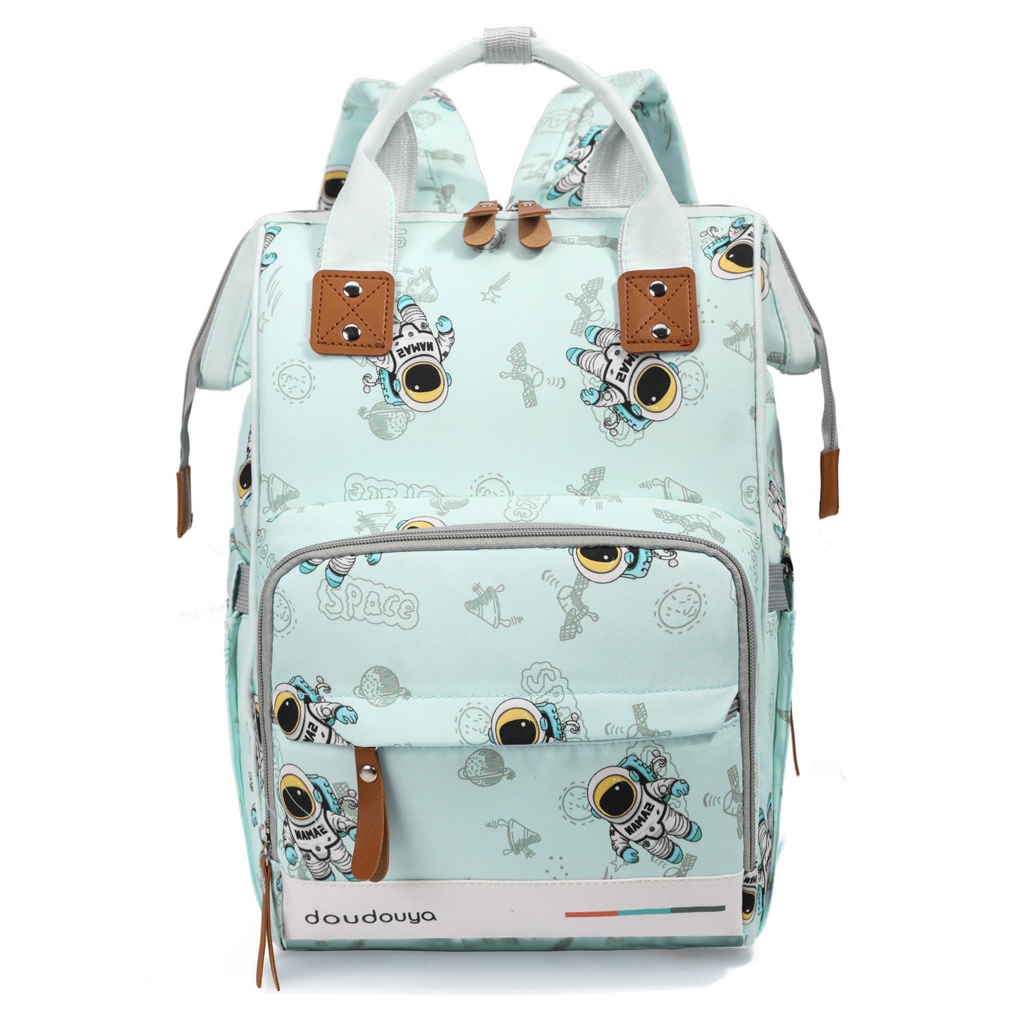 Printed Light Large Opening Storage Diaper Hanging Bags