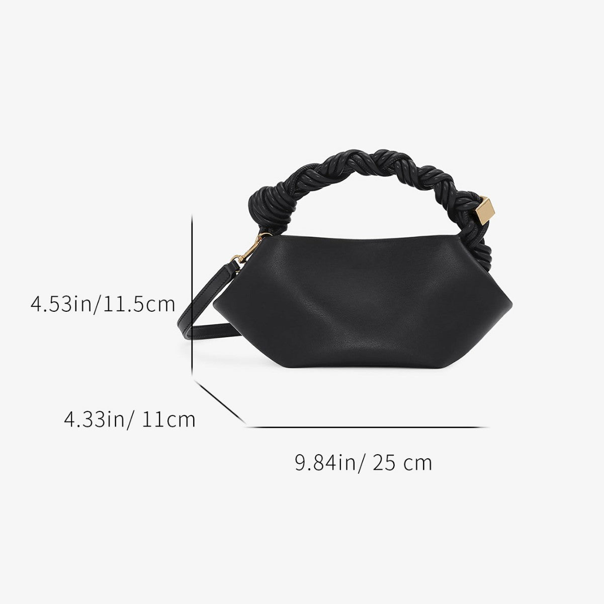 Women's Cowhide Fashionable Elegant Simple Lady's Shell Women's Messenger Bag