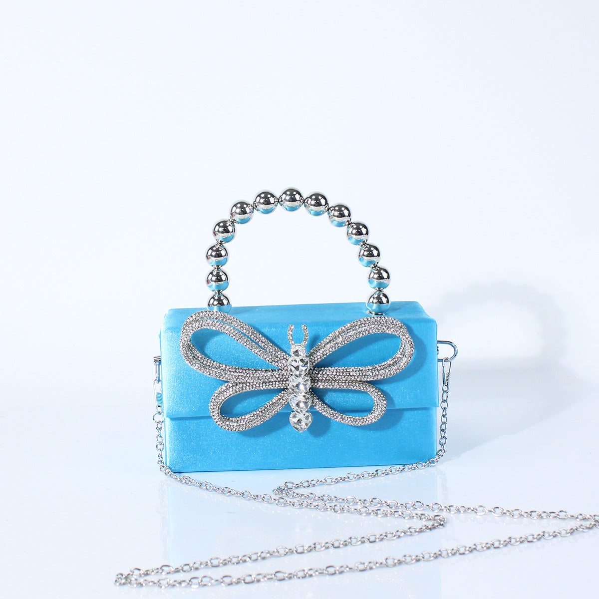 Exquisite Elegant Style Bow Chain Banquet Dinner Bag