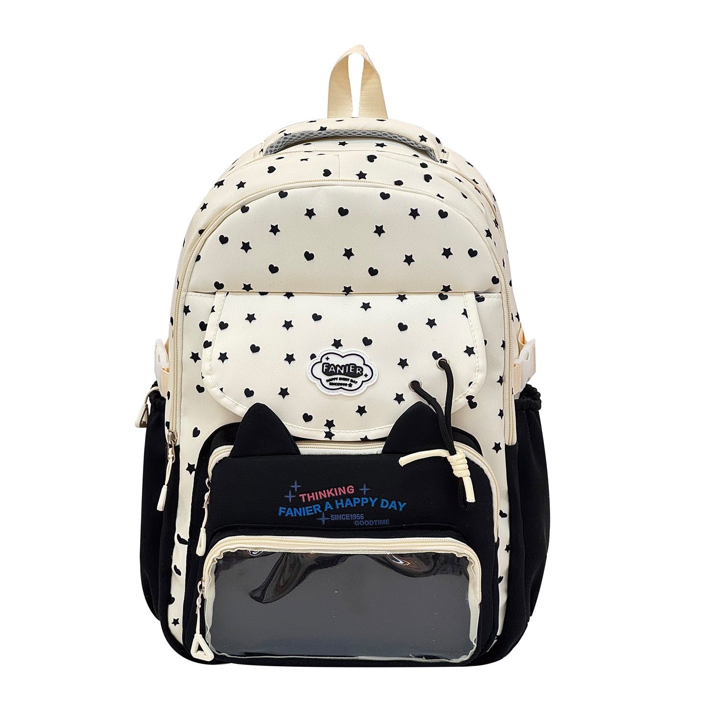 Good-looking Fresh Sweet Bar Cartoon Female Lightweight Large Leisure Backpack