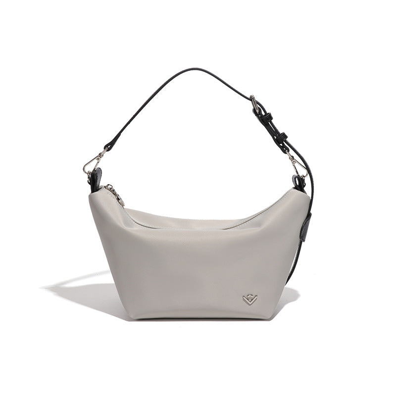 Lightweight Nylon Waterproof Hard-wearing Selenodont Dumpling Commuter Underarm Bag