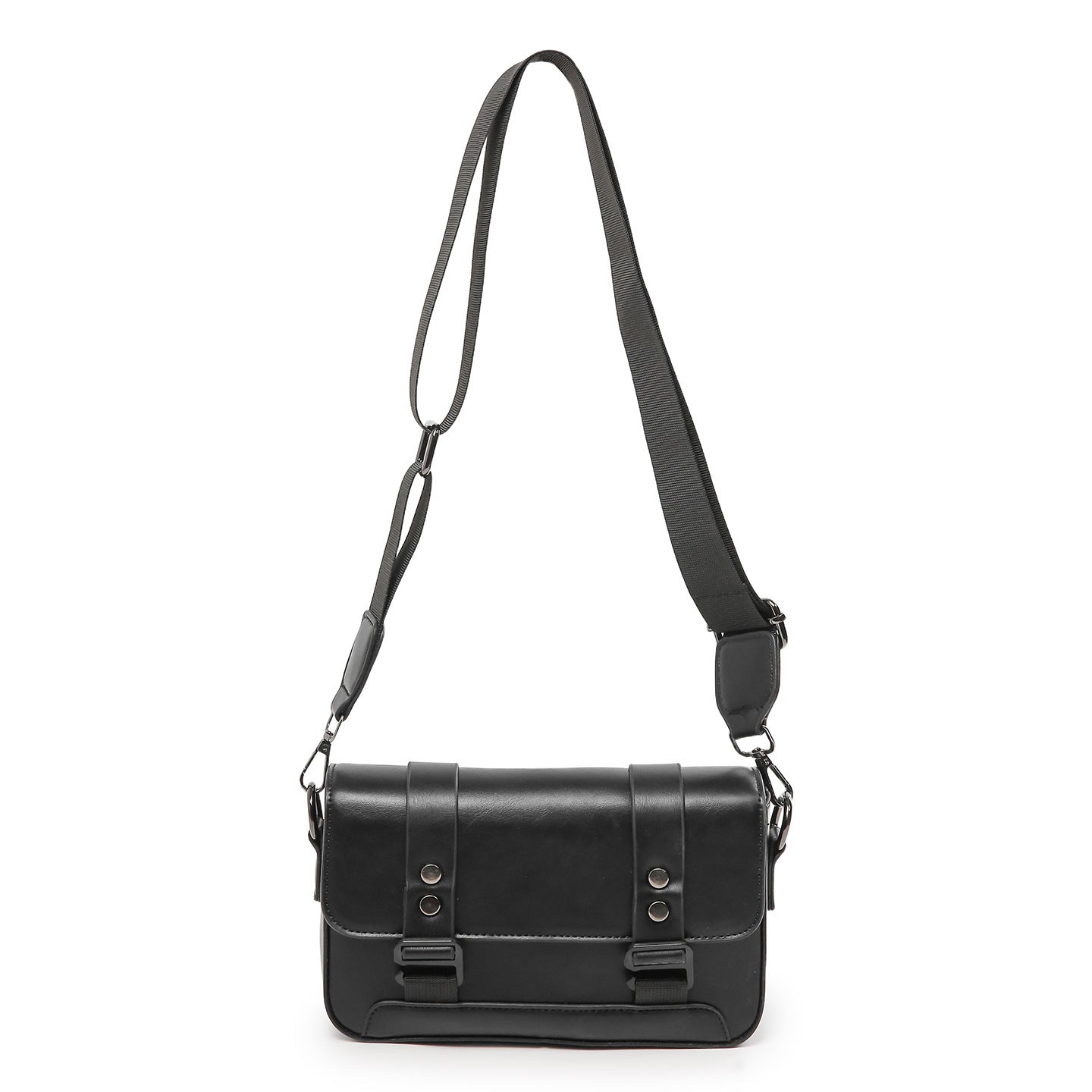 Men's Retro Fashion Flip Simple Horizontal Street Men's Shoulder Bag