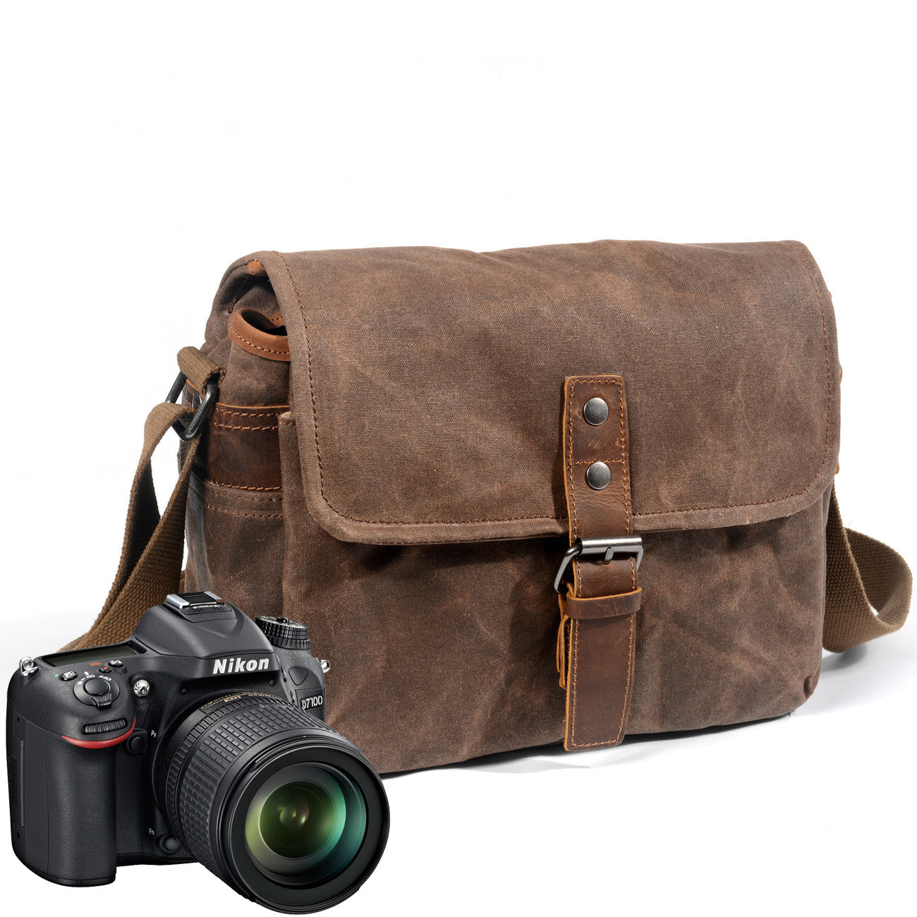 Men's Graphy Strap Simplicity Motorcycle Large Capacity Bags