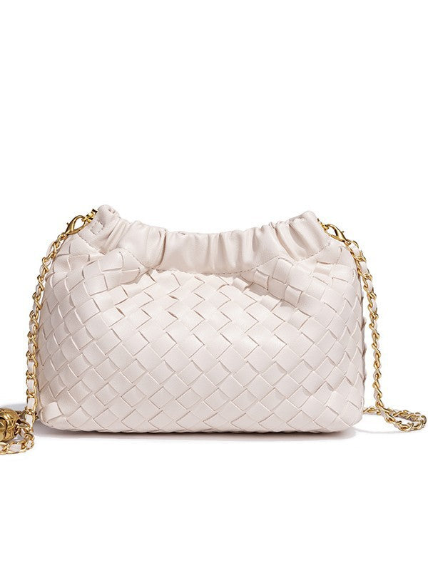Women's Hand-woven Cloud Simple Metal Chain Fashion Minority Design Women's Shoulder Bag