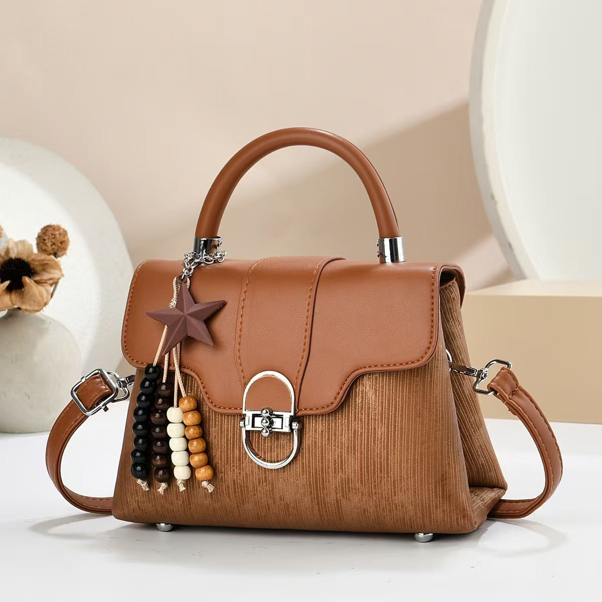 Women's Fashion Simple Trend Best-selling Western Texture Women's Messenger Bag