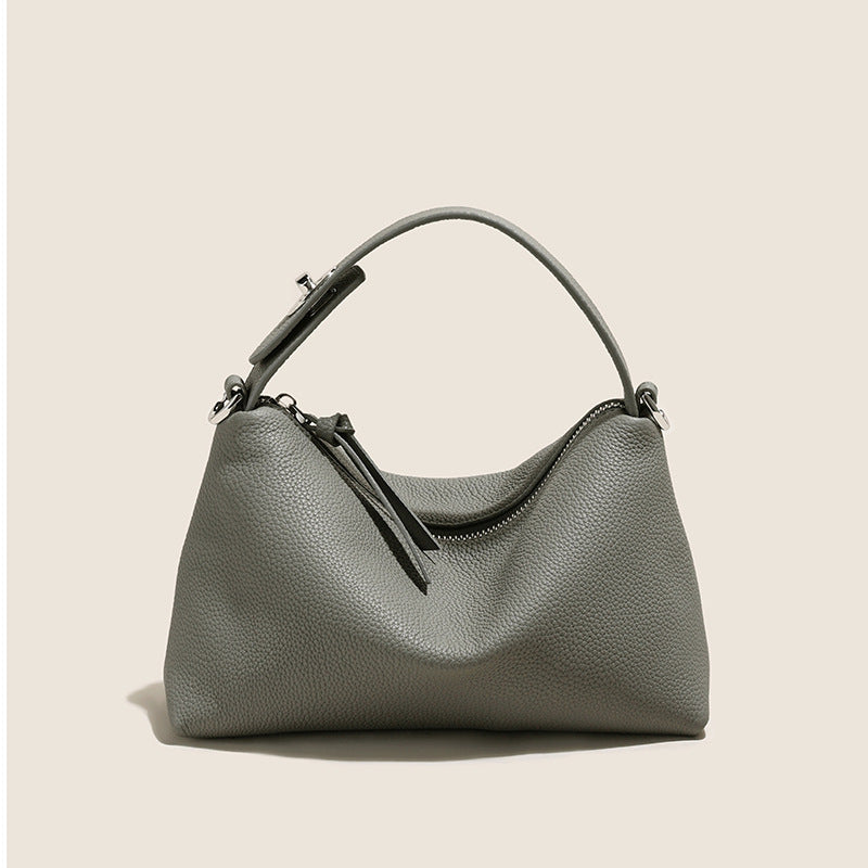 Women's Cowhide Genuine Leather High-grade Light Luxury Women's Messenger Bag