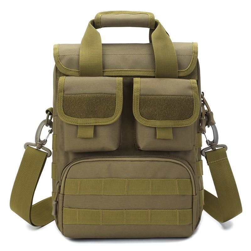 Men's Nylon Camouflage Tactics Hiking Camping Kit Tooling Large Men's Shoulder Bag