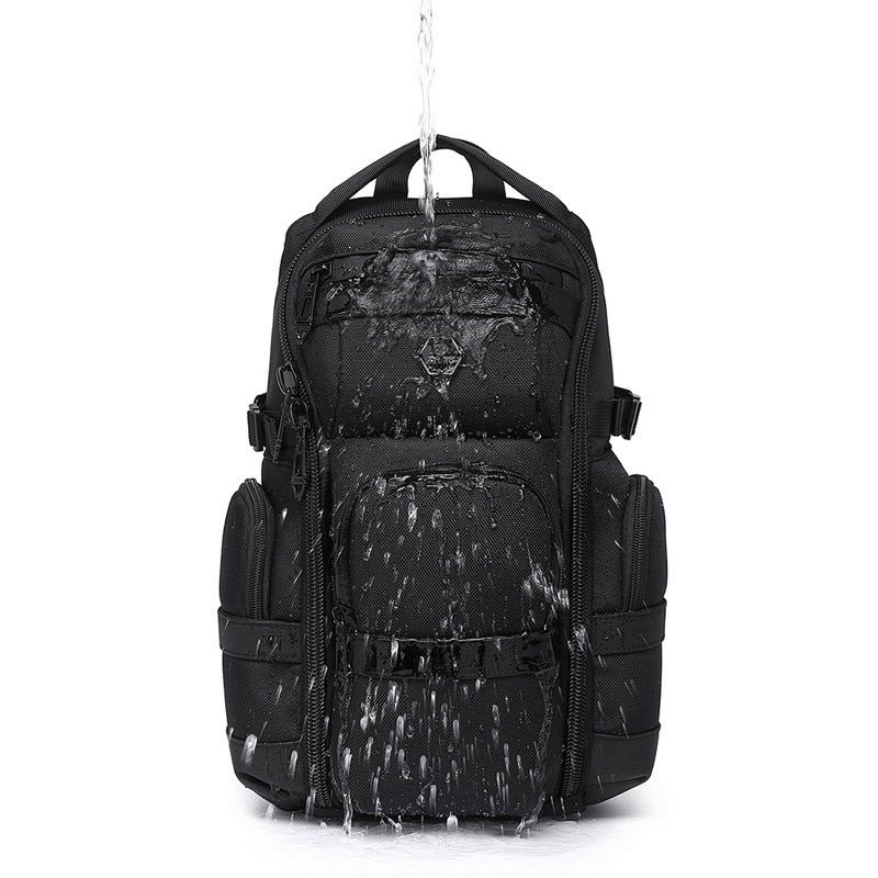 Men's Oxford Cloth Waterproof Large Capacity High Men's Chest Bag