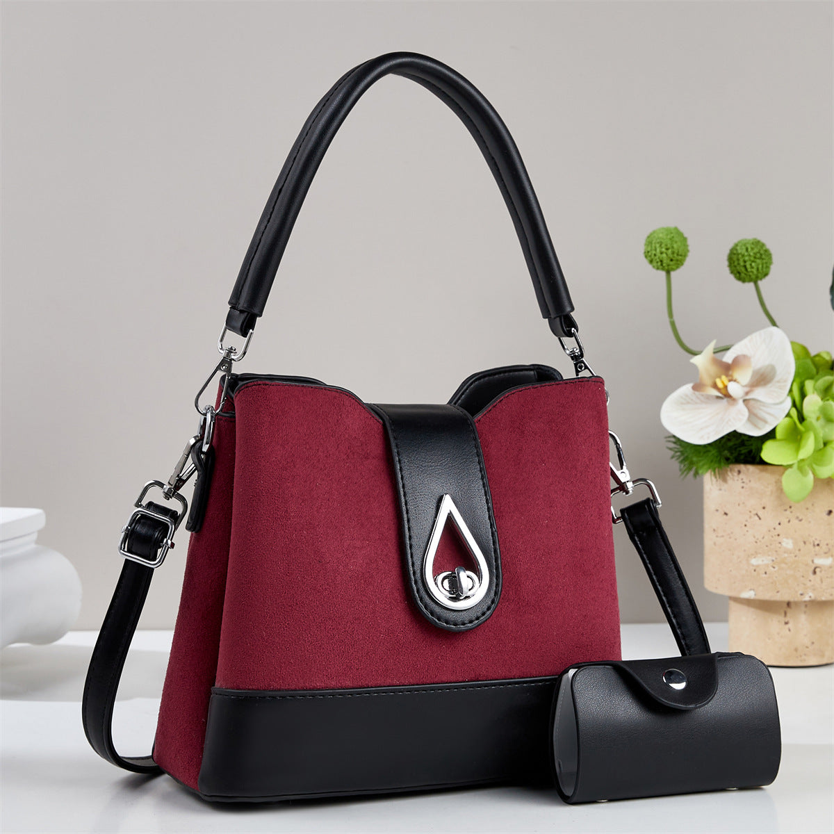 Fashion Good-looking Macaron Versatile Large Capacity Women's Handbag