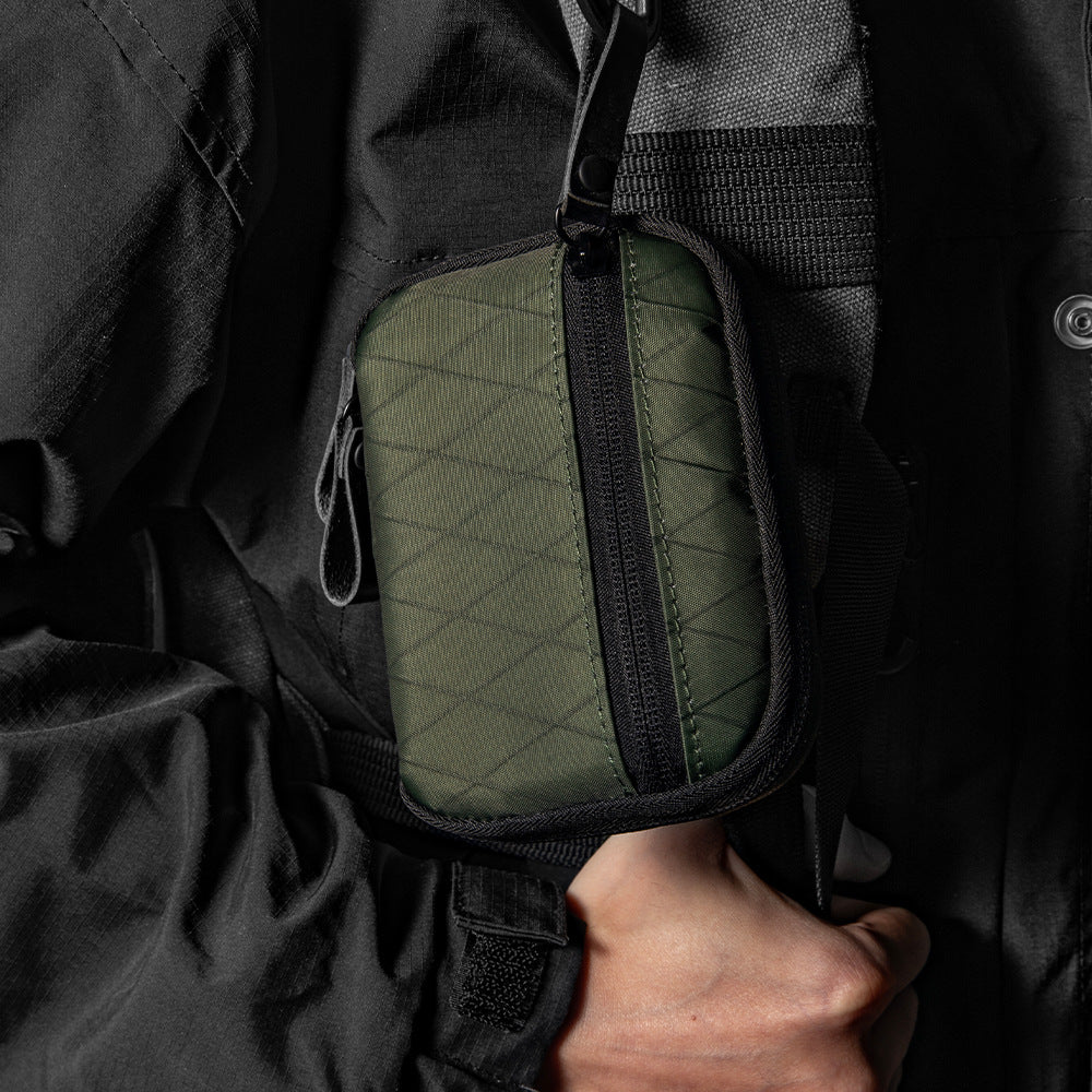 Waterproof Fabric Multifunctional Tool Storage Large Outdoor Camouflage, Military Fan Bag