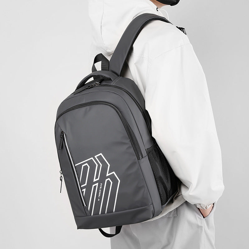 Men's Large Capacity Nylon Computer Fashion Printing Backpacks