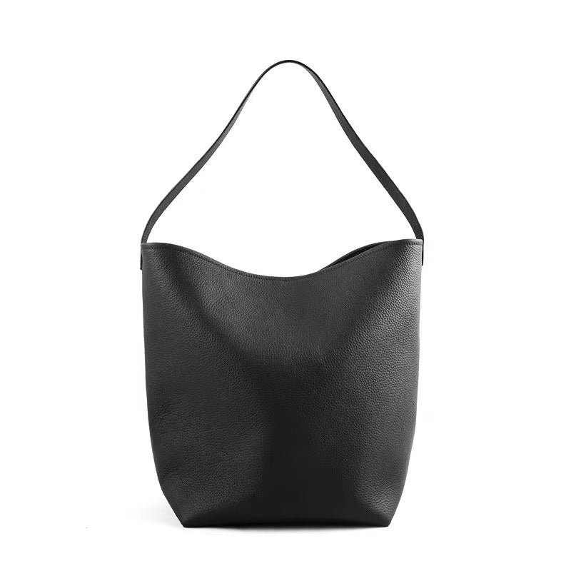 Women's Litchi Pattern Large Capacity Summer Leisure Commute Women's Shoulder Bag