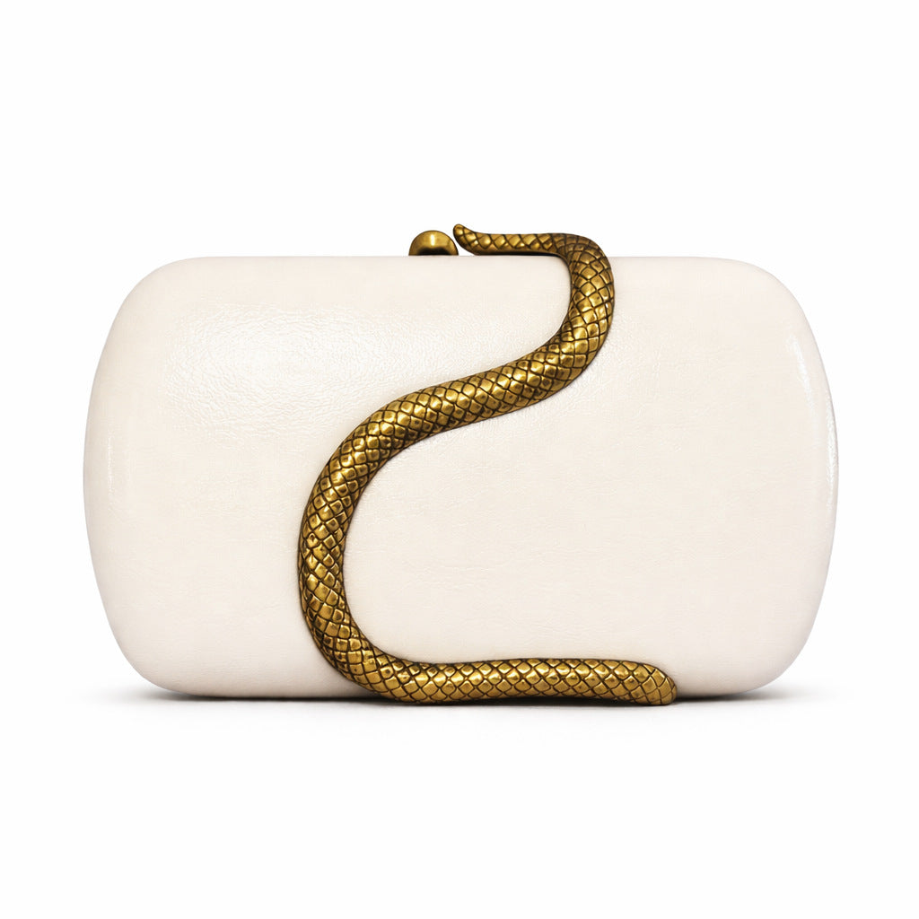 Summer Clutch Snake Shape Fashion Dinner Women's Shoulder Bag