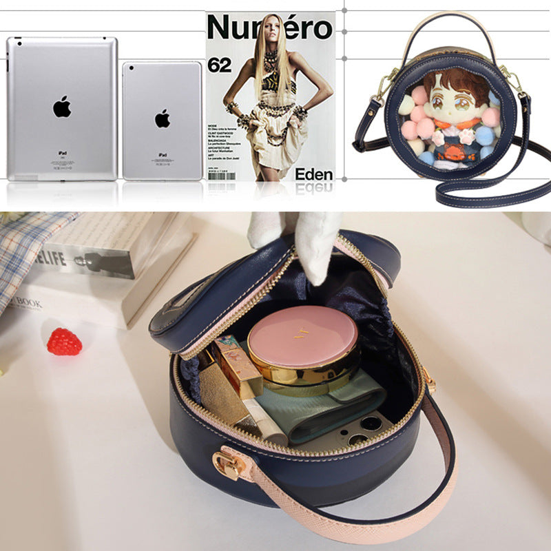 Comfortable Cool Pretty Unique Cartoon Round Women's Messenger Bag