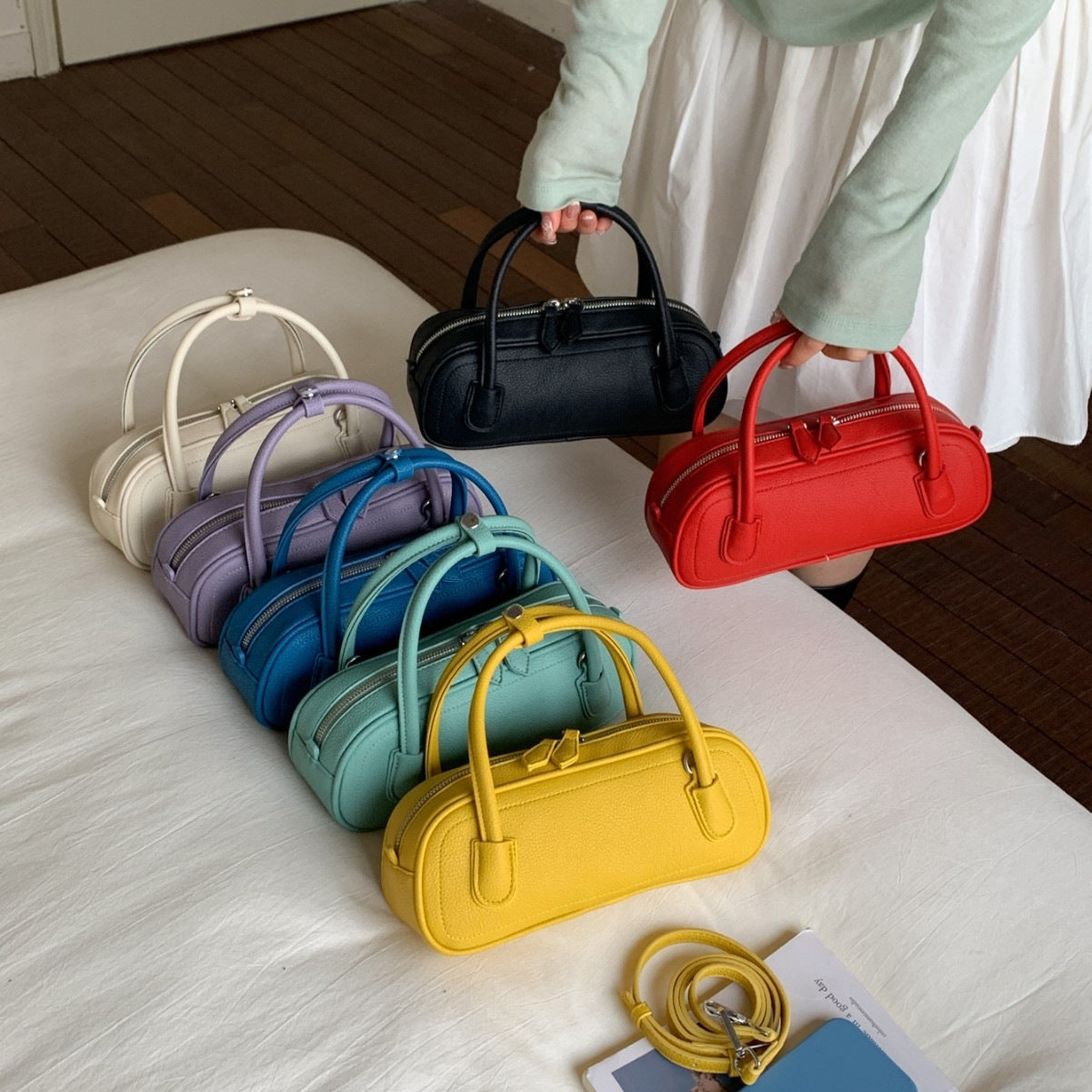 Niche Fog Western Style Stylish Boston Handbags