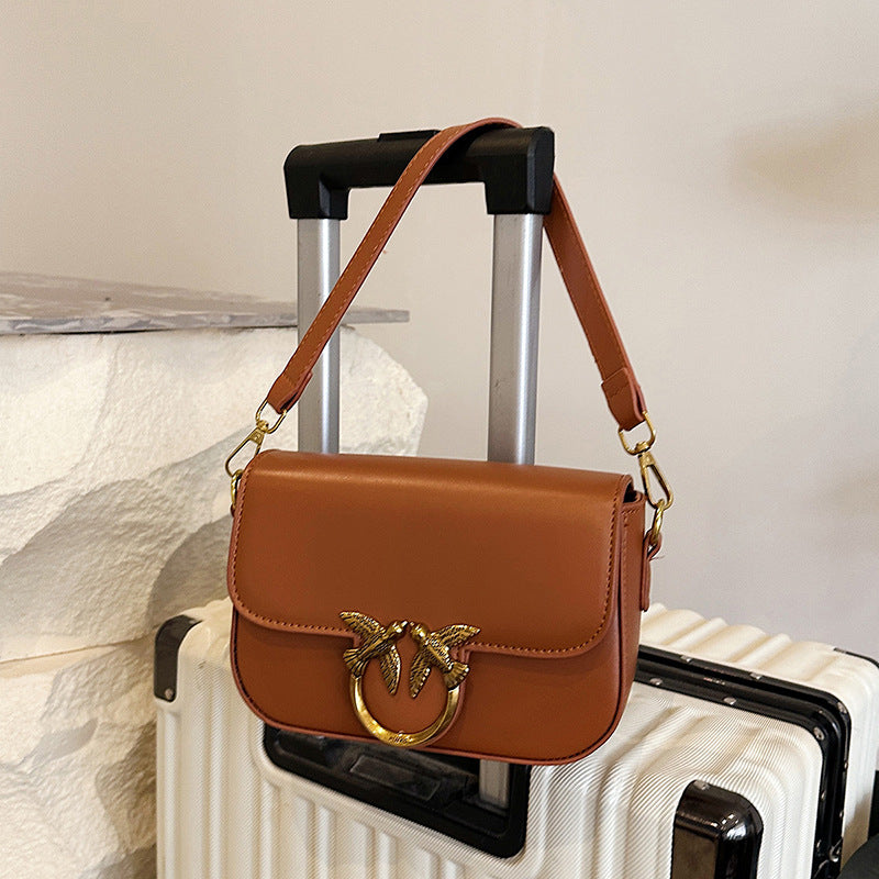 Women's Swallow Flying Bird Double Fashion Small Square Bags