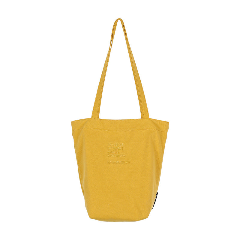 Style Simple Commuter Canvas Female Artistic Light Bags