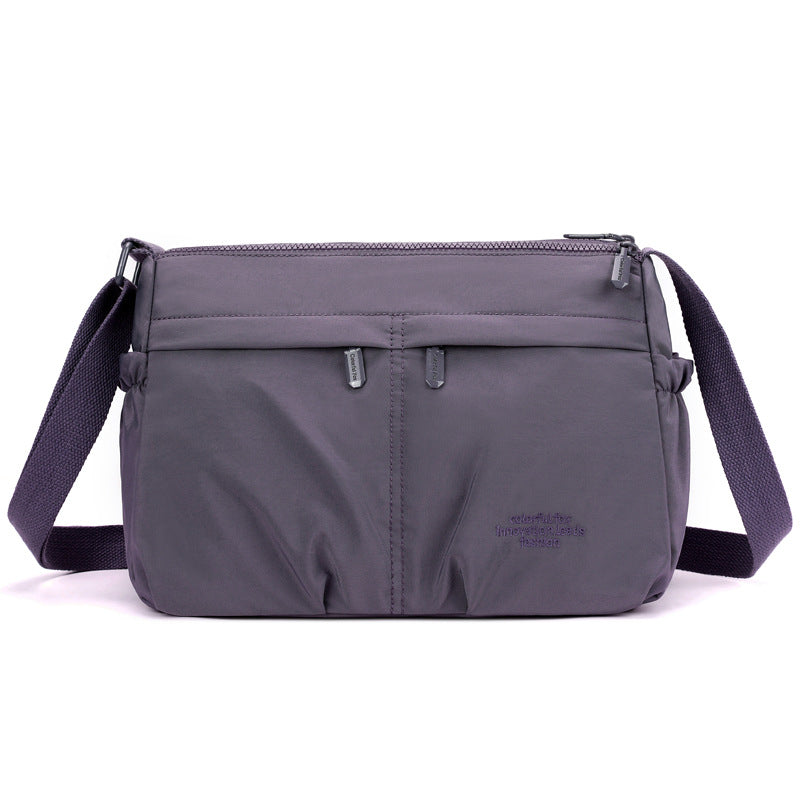 New Women's Nylon Cloth Waterproof Lightweight Women's Messenger Bag