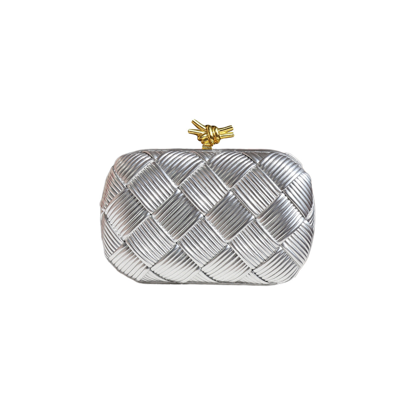 Women's Woven Clutch Fashion Banquet Dinner Chain Women's Handbag