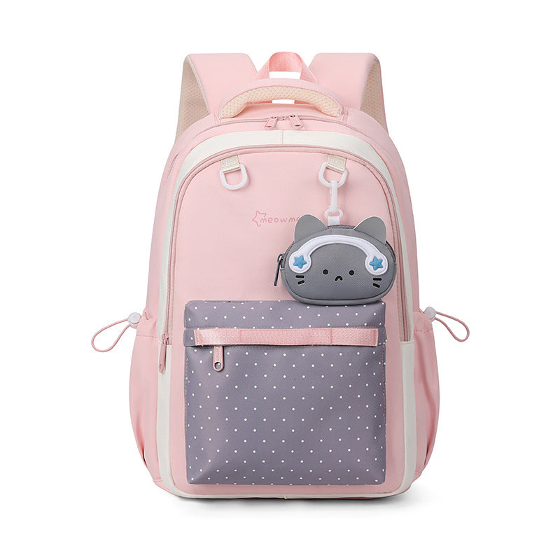 Good-looking Female High Mori Style Printed College Student Schoolbag