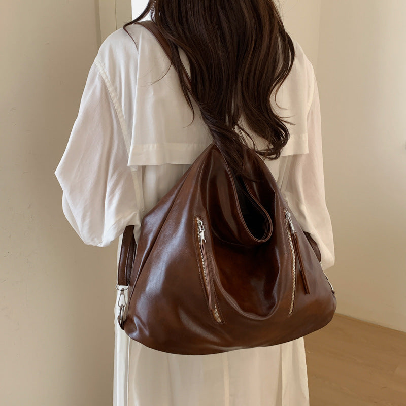 Women's Large Capacity Idle Style Trendy Fashion Women's Shoulder Bag