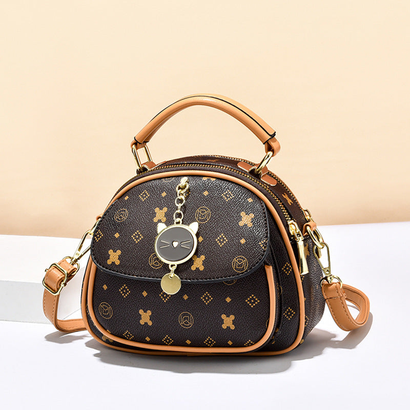 Women's Popular Round Fashionable Summer Fashion Chain Bags