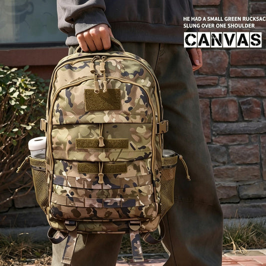 Exercise Camouflage Large Capacity Camping Army Tactical Backpack