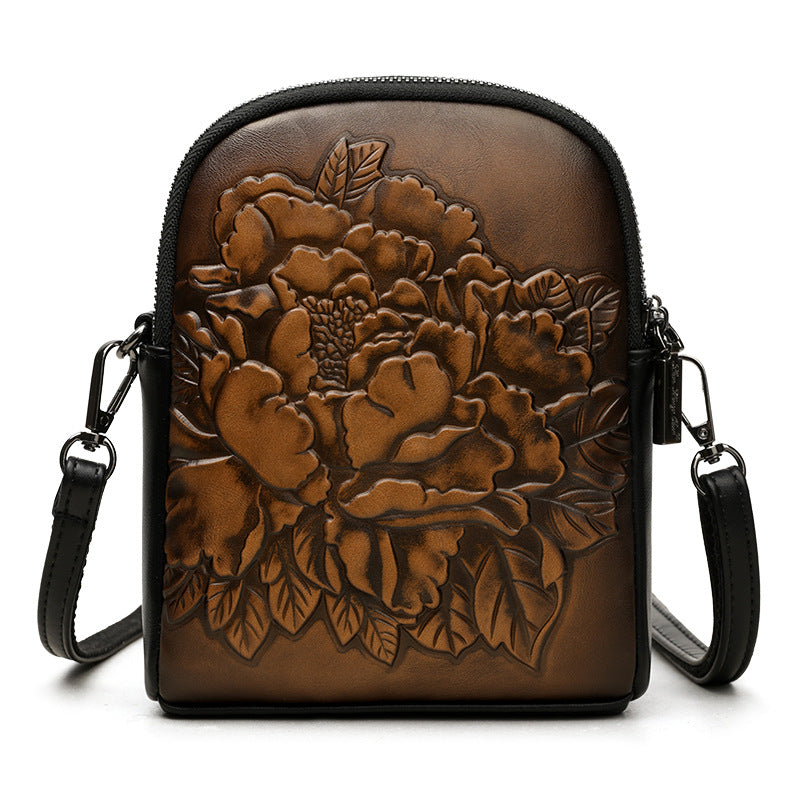 Women's Entry Lux Stylish Chinese Ethnic Mother Phone Bags