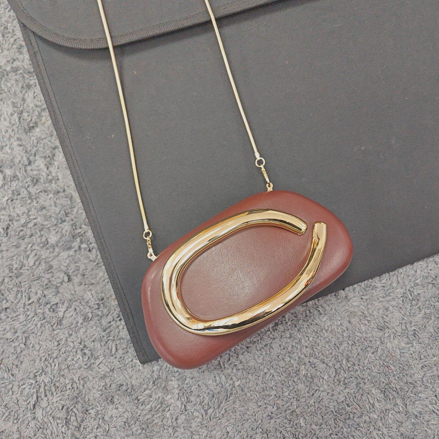 Clutch Metal Decorative Wrist Personalized Dress Dinner Bag