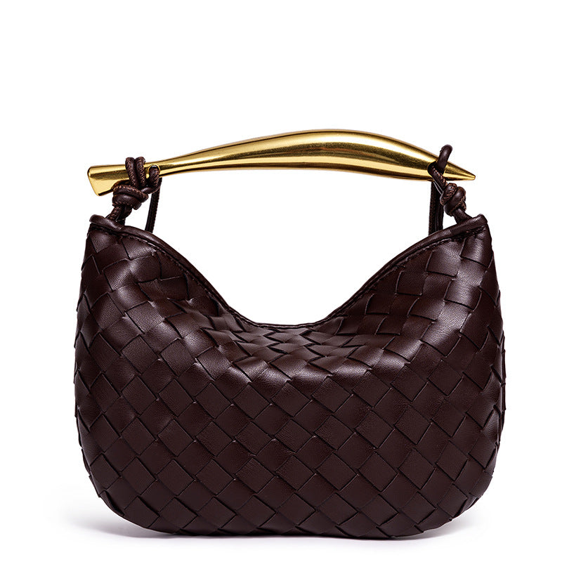 Women's Cute Mini Sardine Woven Trumpeter Women's Shoulder Bag