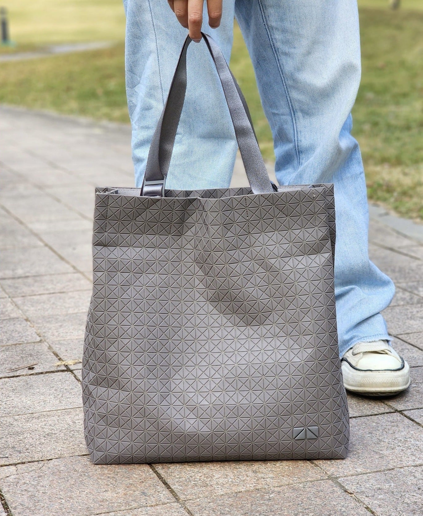 Vertical Stay At Home Rhombus Shopping Fashion Large Capacity Shoulder Bags