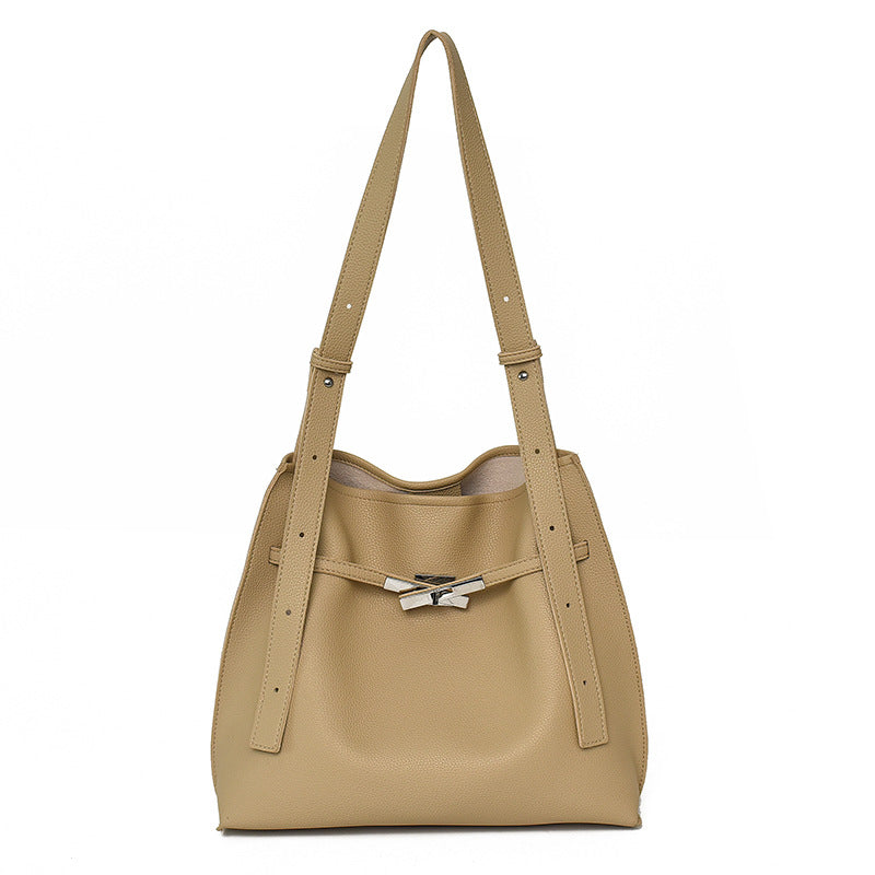 Women's Light Luxury Texture Kelly Idle Style Loose Bags